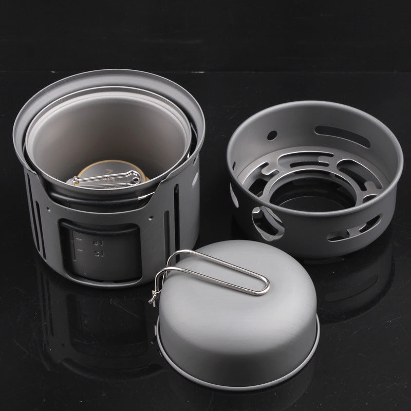 Discover the Ultimate Aluminium Alloy Outdoor Tableware Set for Your Adventures!